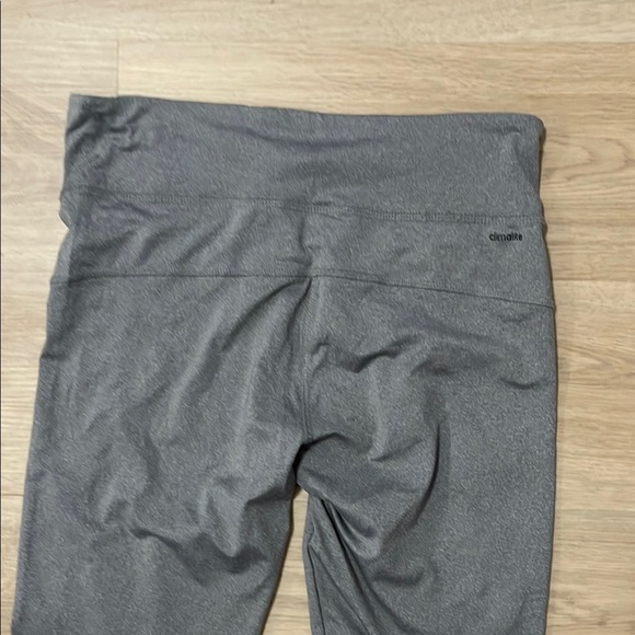 Adidas Gray Athletic Leggings - Picture 4 of 5